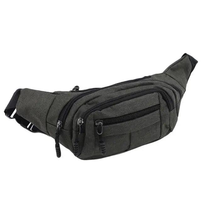 Unisex Casual Chest Belt Simple Waist Bag Adjustable Fanny Pack Pouch Outdoors Traveling Bag Stevvex