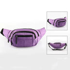 Unisex Casual Chest Belt Simple Waist Bag Adjustable Fanny Pack Pouch Outdoors Traveling Bag Stevvex