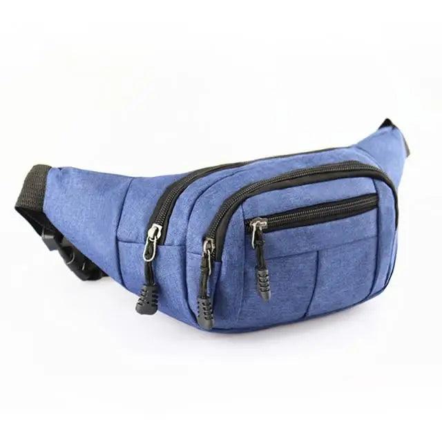 Unisex Casual Chest Belt Simple Waist Bag Adjustable Fanny Pack Pouch Outdoors Traveling Bag Stevvex