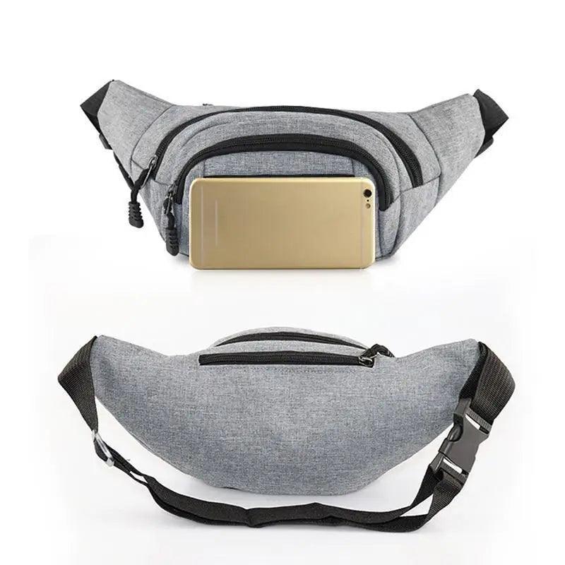 Unisex Casual Chest Belt Simple Waist Bag Adjustable Fanny Pack Pouch Outdoors Traveling Bag Stevvex