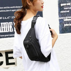 Unisex Casual Crossbody Women Waist Bag Retro Design Large Capacity Canvas Travel Adjustable Phone Bag Fanny Hip Bags Hands-Free Wallets Waist Pack Stevvex