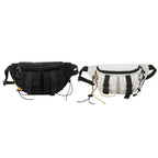 Unisex Casual Stylish Zipper Fanny Black Waist Bag Comfortable Travel Cross Body Bag Large Capacity Bags Stevvex