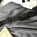 Unisex Casual Stylish Zipper Fanny Black Waist Bag Comfortable Travel Cross Body Bag Large Capacity Bags Stevvex