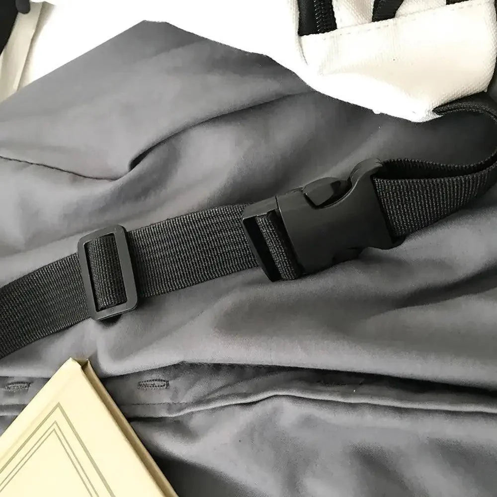 Unisex Casual Stylish Zipper Fanny Black Waist Bag Comfortable Travel Cross Body Bag Large Capacity Bags Stevvex