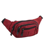 Unisex Classic Design Sports Fanny Pack Stylish Waist Bag Large Capacity Outdoor Travel Waist Bag Stevvex