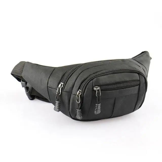 Unisex Classic Design Sports Fanny Pack Stylish Waist Bag Large Capacity Outdoor Travel Waist Bag Stevvex