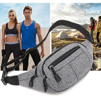 Unisex Classic Design Sports Fanny Pack Stylish Waist Bag Large Capacity Outdoor Travel Waist Bag Stevvex