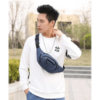 Unisex Classic Design Sports Fanny Pack Stylish Waist Bag Large Capacity Outdoor Travel Waist Bag Stevvex