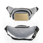 Unisex Classic Design Sports Fanny Pack Stylish Waist Bag Large Capacity Outdoor Travel Waist Bag Stevvex