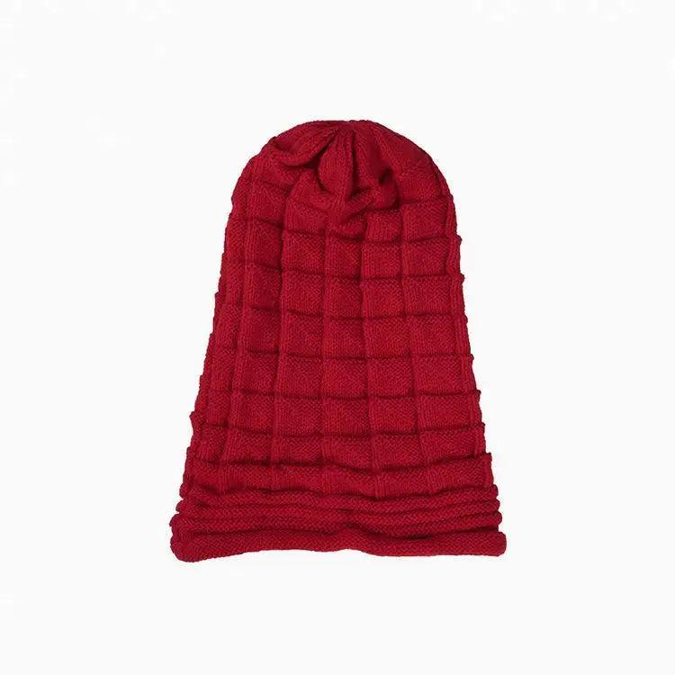 Unisex  Cute Oversized Winter Baggy Cool Caps Autumn Beanies For Men Women Classy Warm Cap For Cold Weather Stevvex