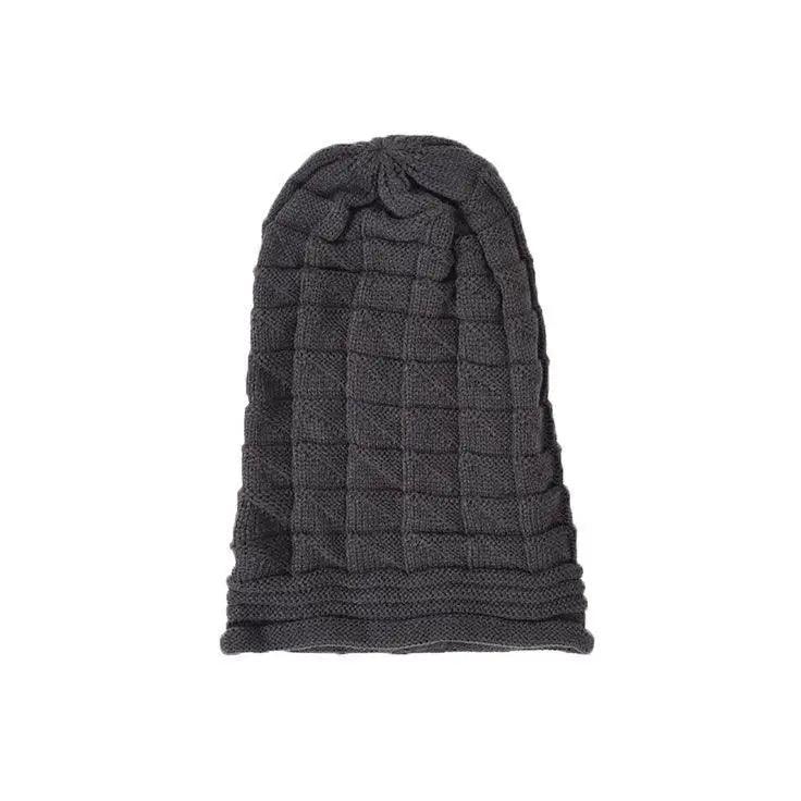 Unisex  Cute Oversized Winter Baggy Cool Caps Autumn Beanies For Men Women Classy Warm Cap For Cold Weather Stevvex