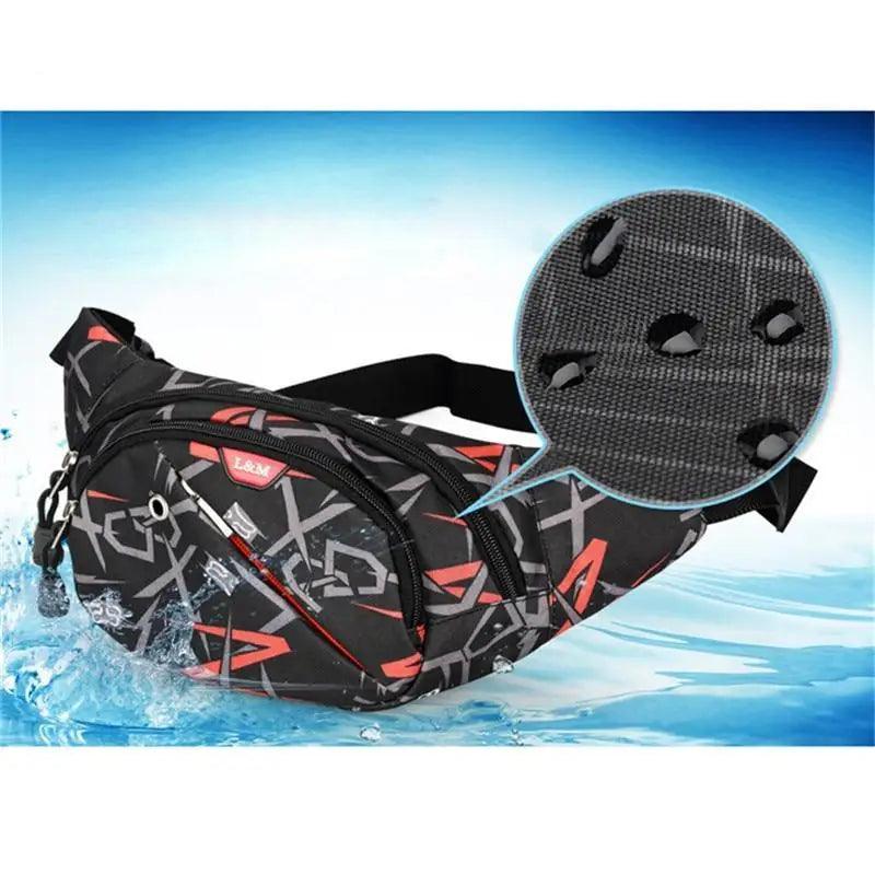 Unisex Fashion Adjustable Belt Travel Bag Running Stylish Outdoor Sports Fanny Pack PU Waterproof Cross Body Waist Bags Stevvex