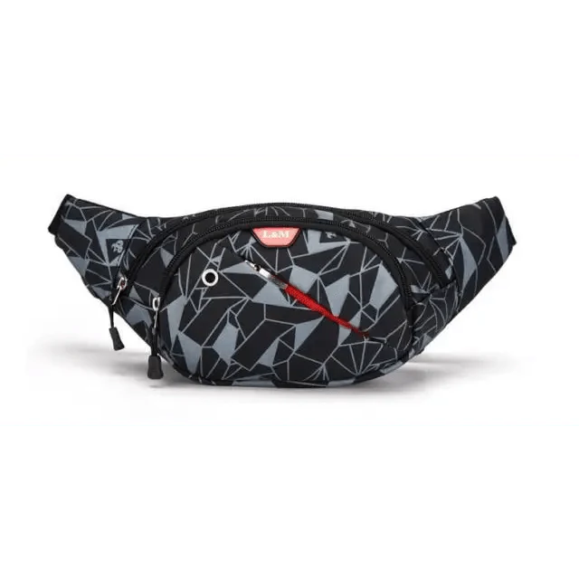 Unisex Fashion Adjustable Belt Travel Bag Running Stylish Outdoor Sports Fanny Pack PU Waterproof Cross Body Waist Bags Stevvex