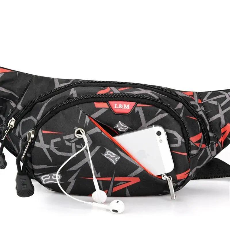 Unisex Fashion Adjustable Belt Travel Bag Running Stylish Outdoor Sports Fanny Pack PU Waterproof Cross Body Waist Bags Stevvex