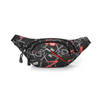Unisex Fashion Adjustable Belt Travel Bag Running Stylish Outdoor Sports Fanny Pack PU Waterproof Cross Body Waist Bags Stevvex