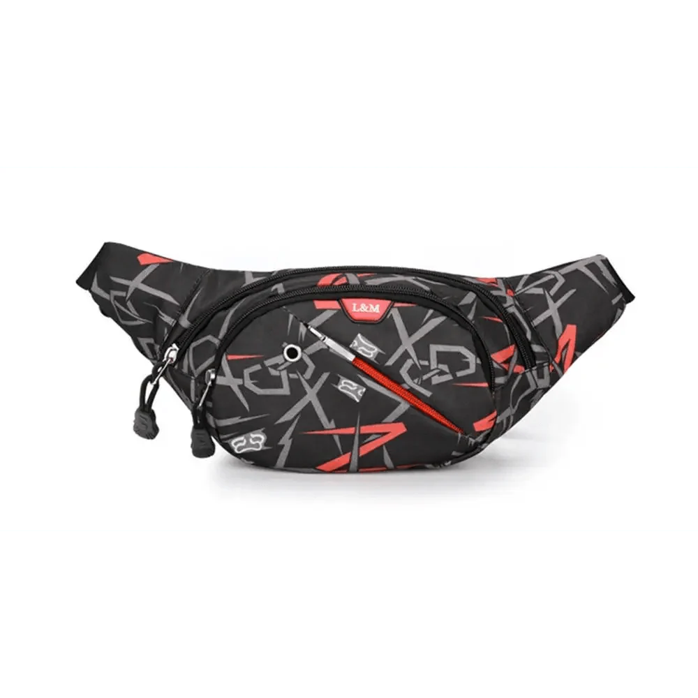 Unisex Fashion Adjustable Belt Travel Bag Running Stylish Outdoor Sports Fanny Pack PU Waterproof Cross Body Waist Bags Stevvex