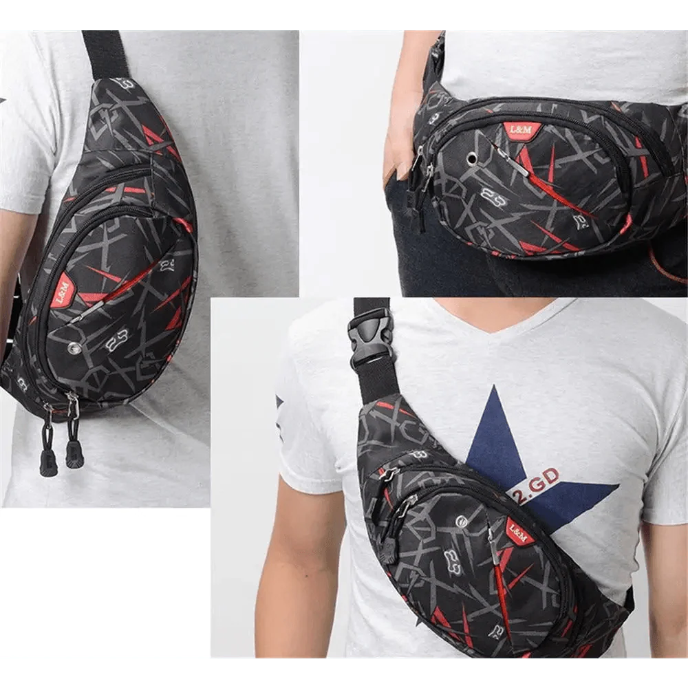Unisex Fashion Adjustable Belt Travel Bag Running Stylish Outdoor Sports Fanny Pack PU Waterproof Cross Body Waist Bags Stevvex