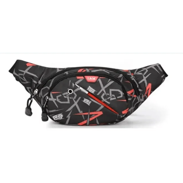 Unisex Fashion Adjustable Belt Travel Bag Running Stylish Outdoor Sports Fanny Pack PU Waterproof Cross Body Waist Bags Stevvex