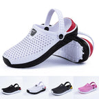 Unisex Fashion Beach Sandals Thick Sole Slipper Waterproof Anti-Slip Sandals Flip Flops Summer Breathable Mesh Sandals Beach Footwear Anti-Slip Slippers Quick Drying Sandals Stevvex