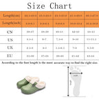 Unisex Home Winter Clogs Indoor Fur Warm Slippers For Women New Fashion Footwear Winter Slippers Home House Shoes Warm Plush Fleece Lining Garden Clogs Outdoor Indoor Clogs