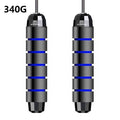Unisex Jump Rope Tangle-Free Jumping Rope Speed With Ball Bearings Rapid Speed Jump Rope Cable And 6” Memory Foam Handles Ideal For Aerobic Exercise Like Speed Training Extreme Jumping Endurance Training And Fitness Gym 3M Stevvex
