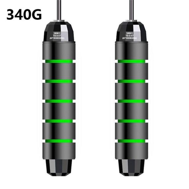 Unisex Jump Rope Tangle-Free Jumping Rope Speed With Ball Bearings Rapid Speed Jump Rope Cable And 6” Memory Foam Handles Ideal For Aerobic Exercise Like Speed Training Extreme Jumping Endurance Training And Fitness Gym 3M Stevvex