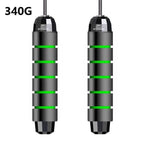 Unisex Jump Rope Tangle-Free Jumping Rope Speed With Ball Bearings Rapid Speed Jump Rope Cable And 6” Memory Foam Handles Ideal For Aerobic Exercise Like Speed Training Extreme Jumping Endurance Training And Fitness Gym 3M Stevvex