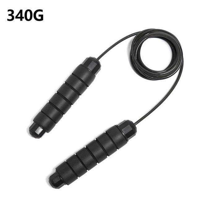 Unisex Jump Rope Tangle-Free Jumping Rope Speed With Ball Bearings Rapid Speed Jump Rope Cable And 6” Memory Foam Handles Ideal For Aerobic Exercise Like Speed Training Extreme Jumping Endurance Training And Fitness Gym 3M Stevvex