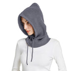 Unisex Knit Scarf Hood Hat Winter Women Cashmere Beanie Bonnet Lady Wool Neck Protect Balaclava Skellies Men Hooded Fashion Balaclava Shawl Women Winter Hat Soft Knitted Hooded Neck Collar Cap Beanie Hat Warm Scarf Unisex Bonnet Hooded Sc Stevvex