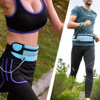 Unisex Lightweight Sport Pouch Classic Ultra-Thin Waterproof Mini Fanny Pack Unique Design Runners  Jogging Pocket Belt Stevvex