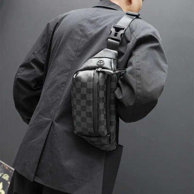 Unisex Luxury Black Fanny Pack Women Belt Bag Waist Purse Cross Body Bag Bum Fashionable Waist Bag For Traveling Stevvex