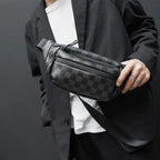 Unisex Luxury Black Fanny Pack Women Belt Bag Waist Purse Cross Body Bag Bum Fashionable Waist Bag For Traveling Stevvex