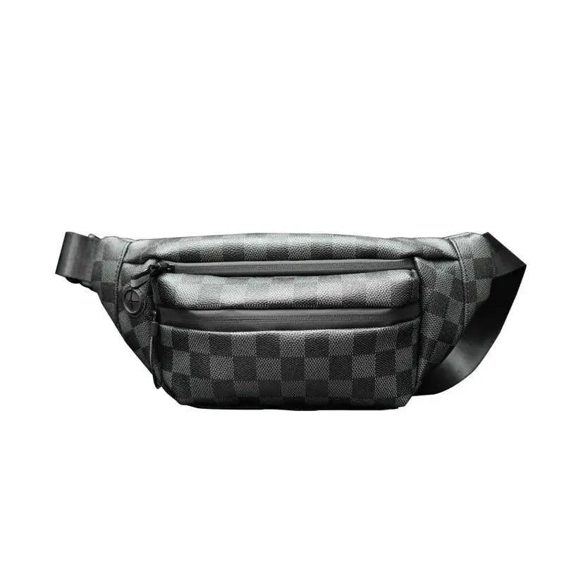 Unisex Luxury Black Fanny Pack Women Belt Bag Waist Purse Cross Body Bag Bum Fashionable Waist Bag For Traveling Stevvex