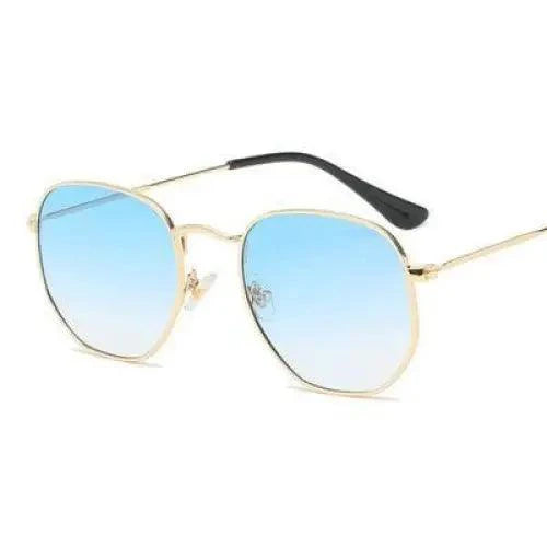 Unisex Luxury Summer Square Men Sunglasses UV400 Sun Glasses Women Metal Frame Glasses Ladies Eyewear Stevvex