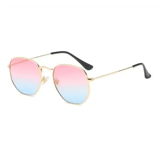 Unisex Luxury Summer Square Men Sunglasses UV400 Sun Glasses Women Metal Frame Glasses Ladies Eyewear Stevvex