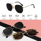 Unisex Luxury Summer Square Men Sunglasses UV400 Sun Glasses Women Metal Frame Glasses Ladies Eyewear Stevvex