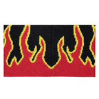 Unisex Modern Fire Design Soft Warm Beanies Comfortable Winter One Size Caps For Men And Women Stevvex