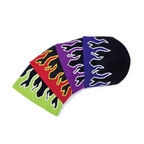Unisex Modern Fire Design Soft Warm Beanies Comfortable Winter One Size Caps For Men And Women Stevvex
