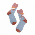 Unisex Painting Style Crew Socks Women Streetwear Skateboard Sport Cycling Designer Socks For Men And Women