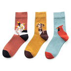 Unisex Painting Style Crew Socks Women Streetwear Skateboard Sport Cycling Designer Socks For Men And Women
