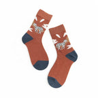 Unisex Painting Style Crew Socks Women Streetwear Skateboard Sport Cycling Designer Socks For Men And Women