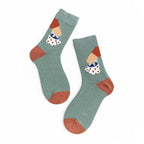 Unisex Painting Style Crew Socks Women Streetwear Skateboard Sport Cycling Designer Socks For Men And Women