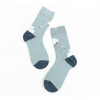 Unisex Painting Style Crew Socks Women Streetwear Skateboard Sport Cycling Designer Socks For Men And Women