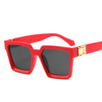 Unisex Polarized Black Summer Sunglasses Classic Style Sunglasses For Men Square Shape Design Eyeglasses For Men/Women Luxury Mirror Retro Style High Quality Glasses For Female Stevvex