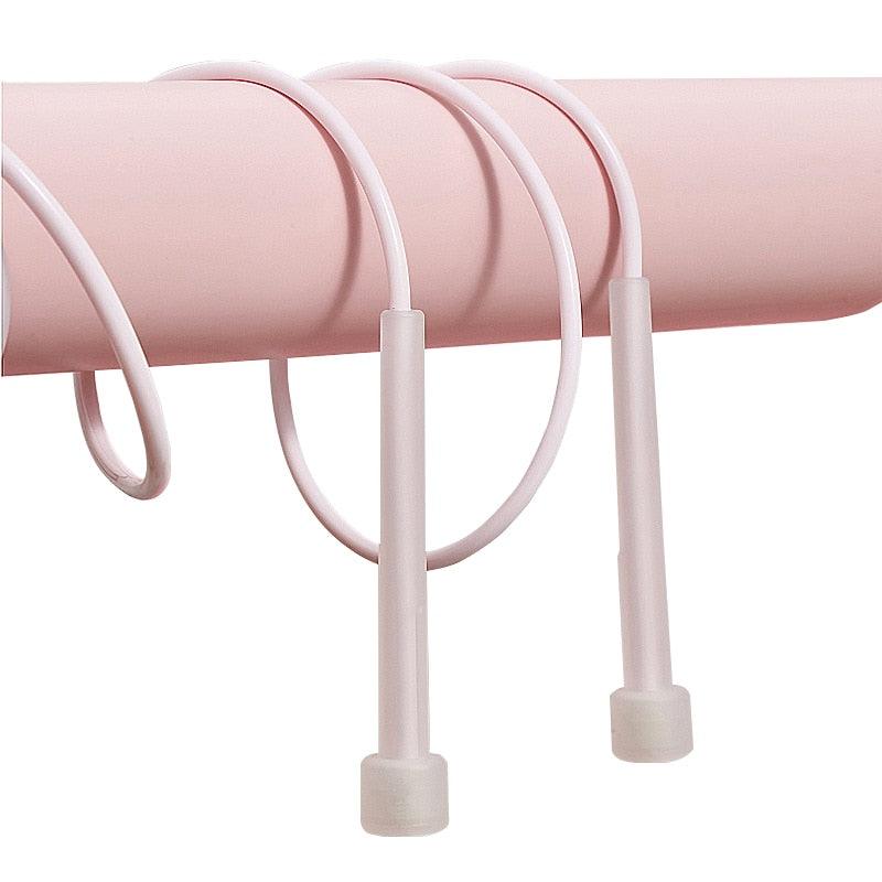 Unisex Professional Jumping Speed Men And Women Gym Pvc Skipping Rope Adjustable Fitness PVC Skipping Rope For Speed Training Cardio Home Workout Exercise Fitness Stevvex