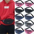 Unisex Retro Fanny Pack  Unique Design Waist Bag Adjustable Belt Waterproof Travel Bag Sports Chest Bag Stevvex
