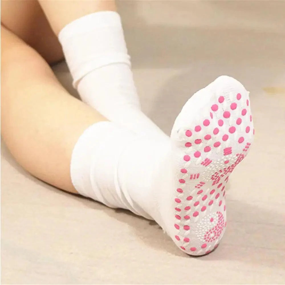 Unisex Self-heating Magnetic Socks  Self-warming Comfortable Winter Warm Massage Soft Pain Relieve Socks Stevvex