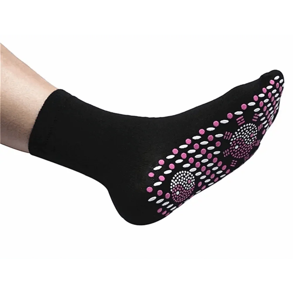 Unisex Self-heating Magnetic Socks  Self-warming Comfortable Winter Warm Massage Soft Pain Relieve Socks Stevvex