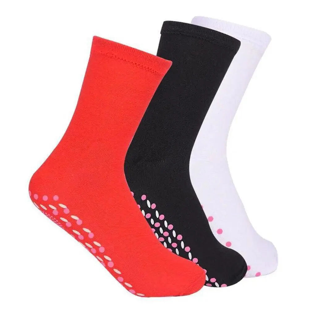 Unisex Self-heating Magnetic Socks  Self-warming Comfortable Winter Warm Massage Soft Pain Relieve Socks Stevvex