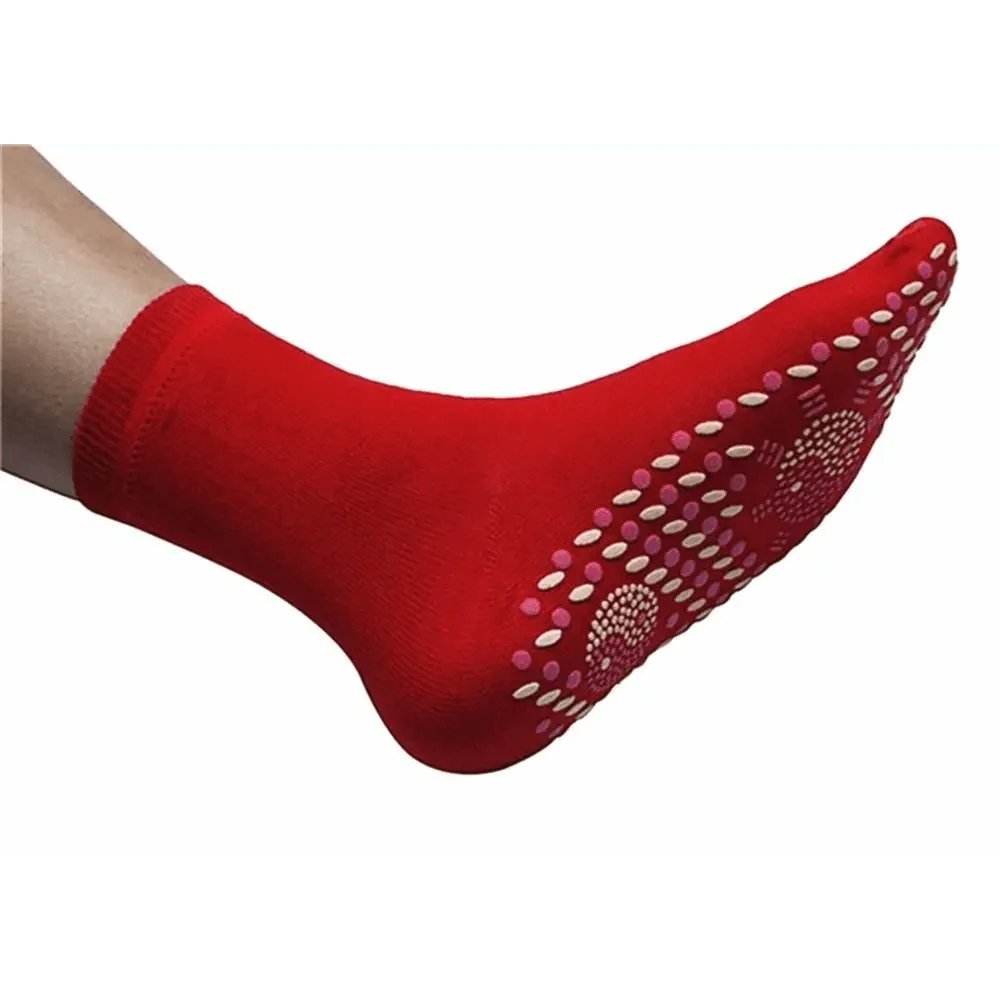 Unisex Self-heating Magnetic Socks  Self-warming Comfortable Winter Warm Massage Soft Pain Relieve Socks Stevvex